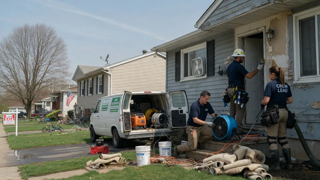 Flood Cleanup in Bahama, NC near me