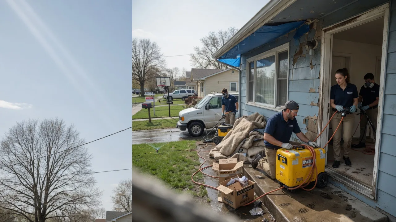 Basement Flood Cleanup in Bahama, NC near me